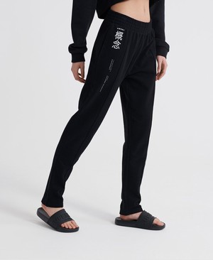 Superdry Coded Loopback Női Sportruházat Fekete | DJKGU5416